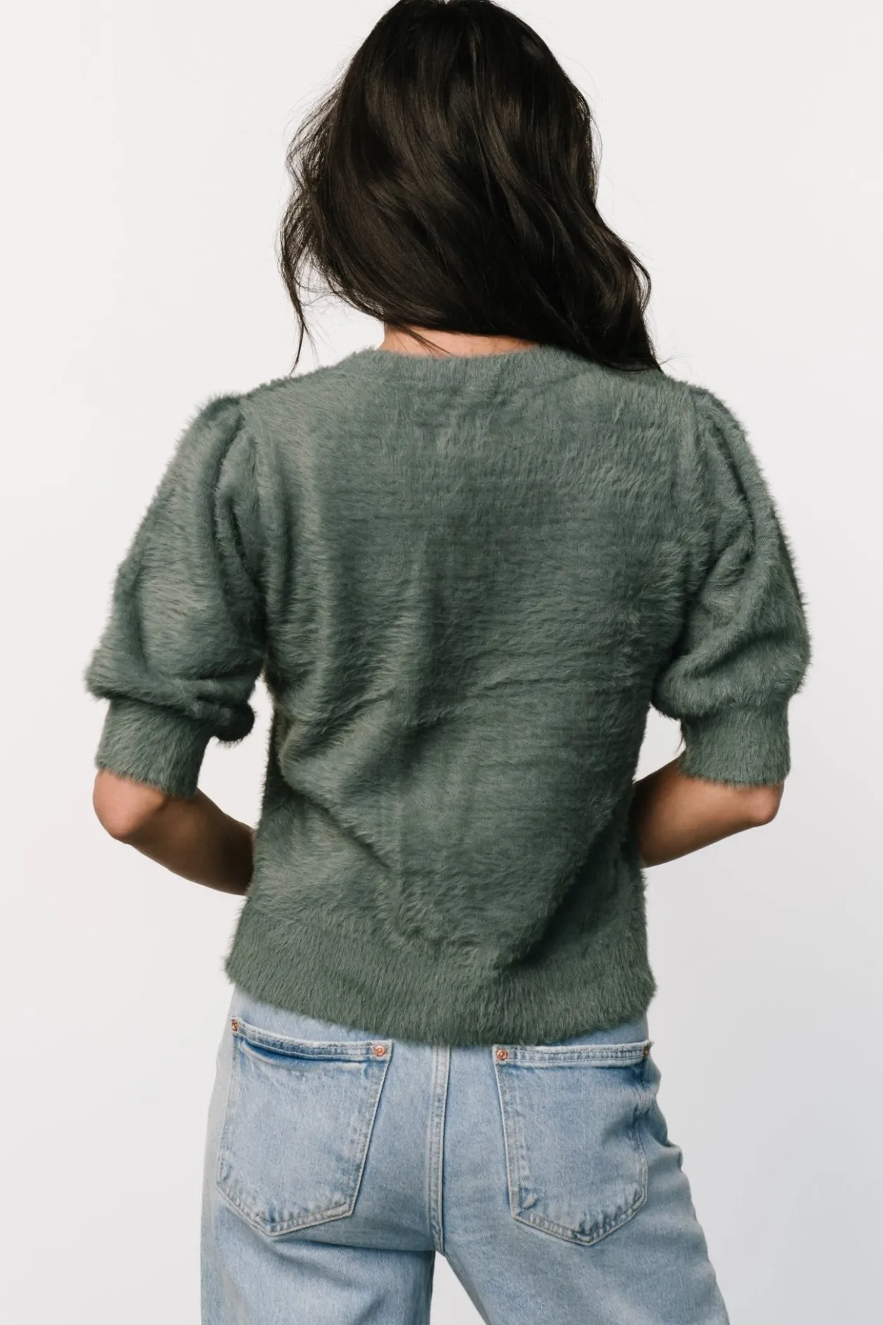Discount Baltic Born Vail Sweater Top | Winter Green WinterGreen