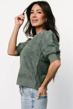 Discount Baltic Born Vail Sweater Top | Winter Green WinterGreen