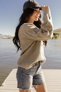 Hot Baltic Born Vancouver Sweater | Light Olive LightOlive