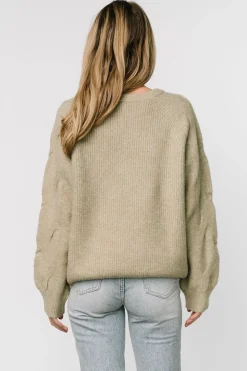 Hot Baltic Born Vancouver Sweater | Light Olive LightOlive