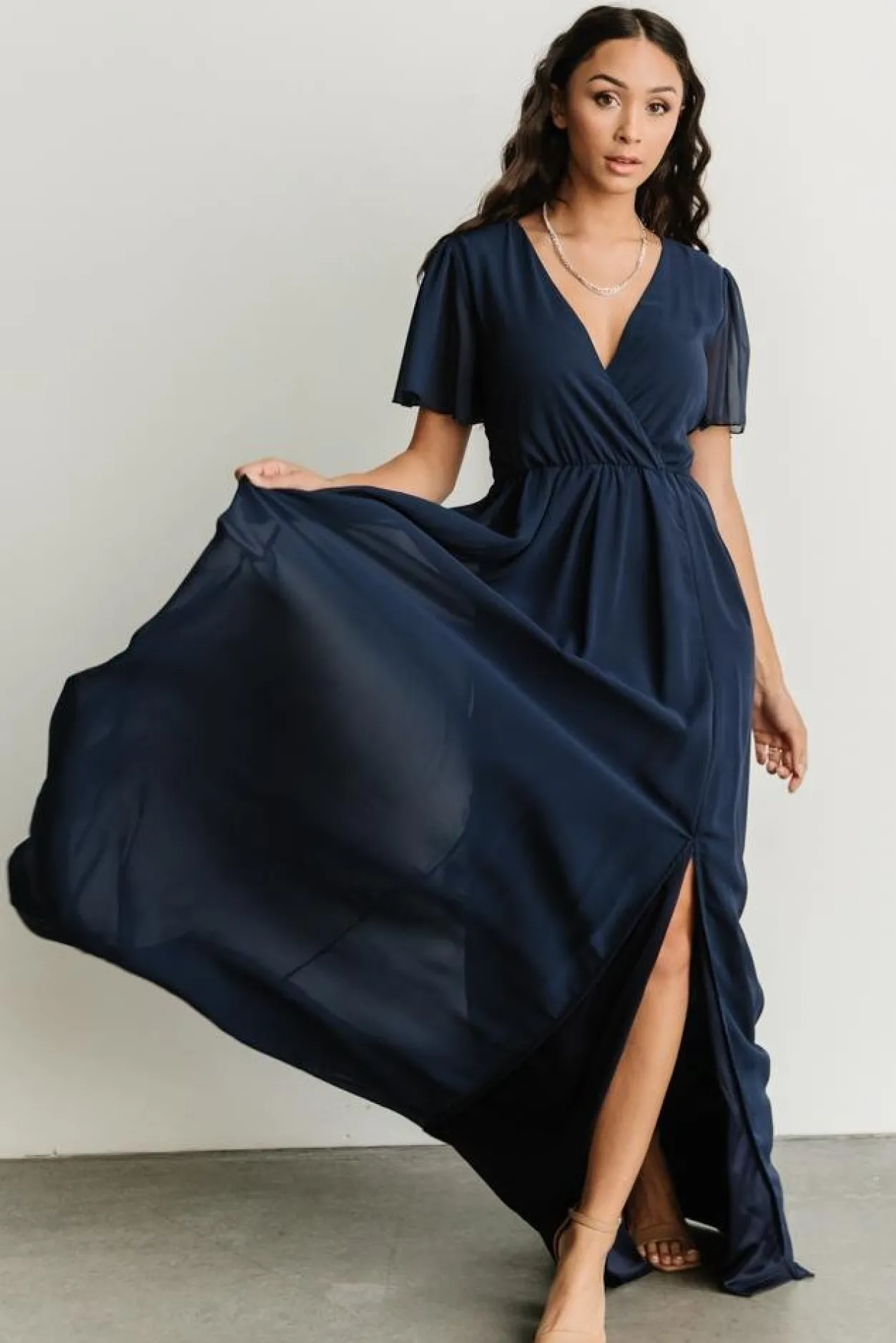 New Baltic Born Vaughnie Maxi Dress | Navy