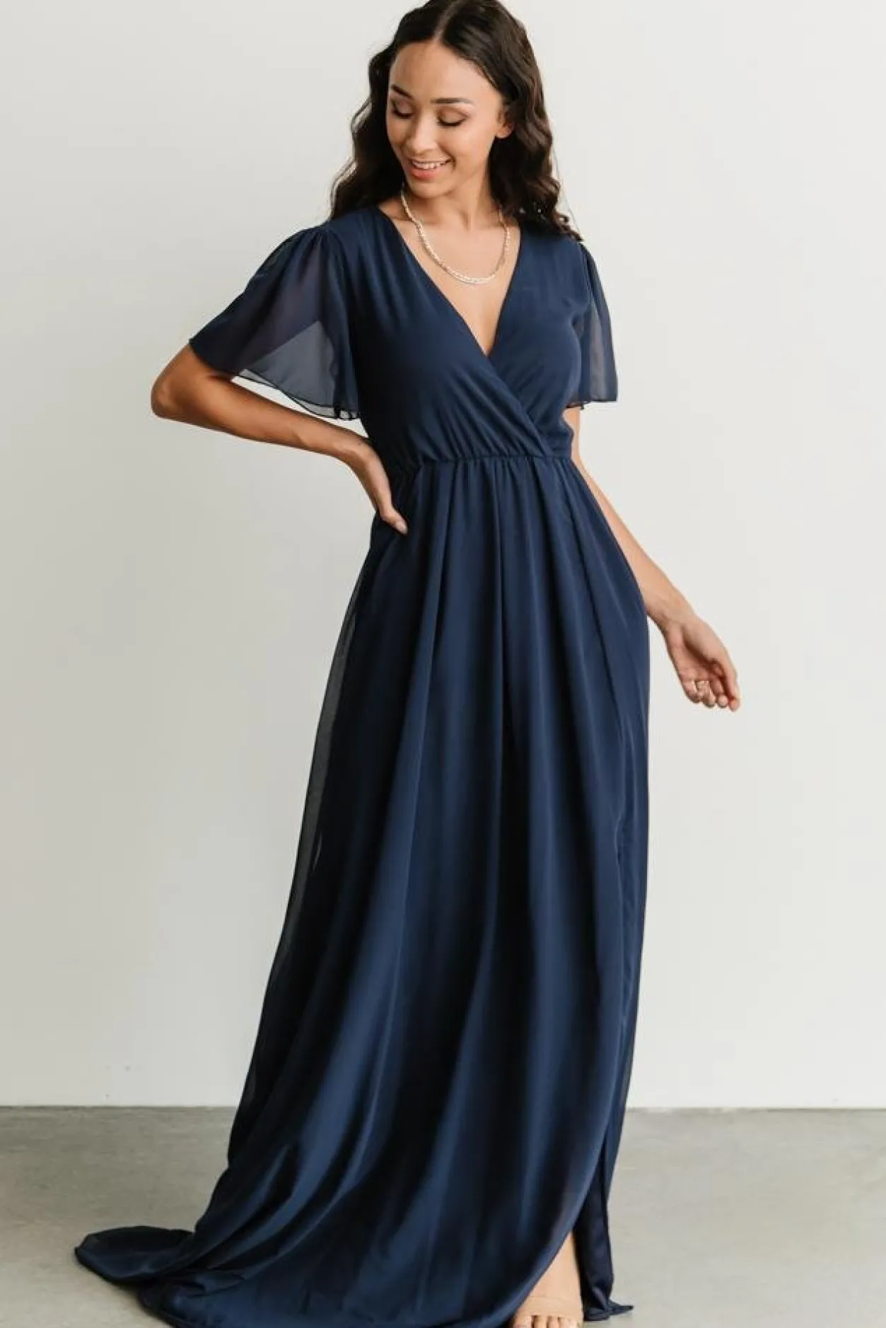 New Baltic Born Vaughnie Maxi Dress | Navy
