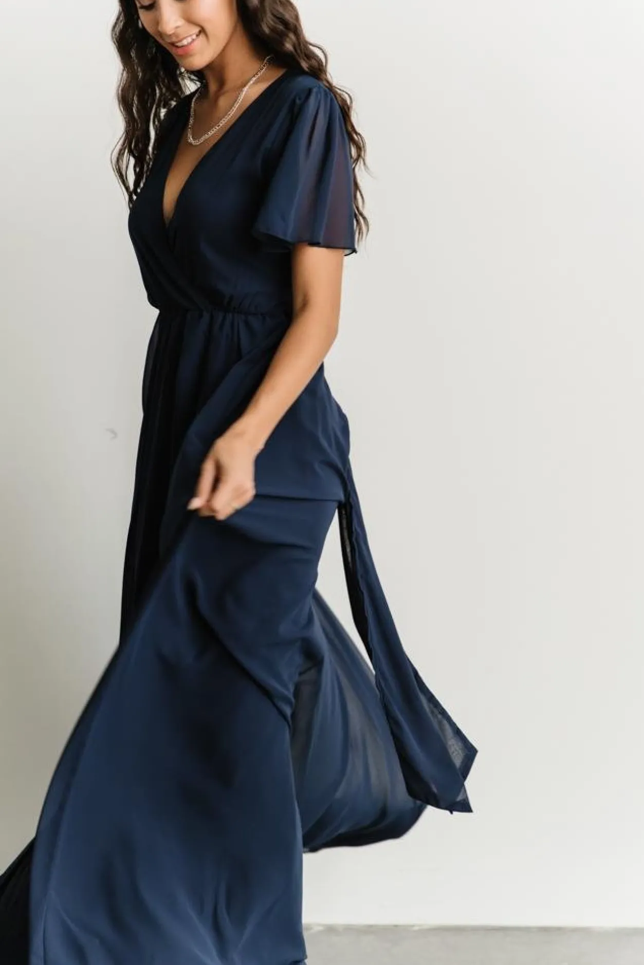 New Baltic Born Vaughnie Maxi Dress | Navy
