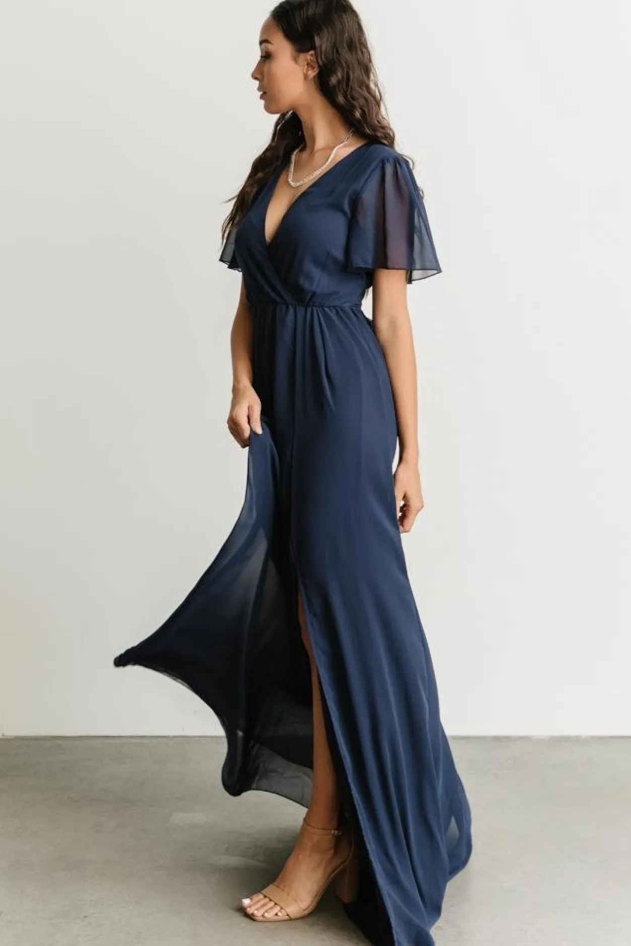 New Baltic Born Vaughnie Maxi Dress | Navy