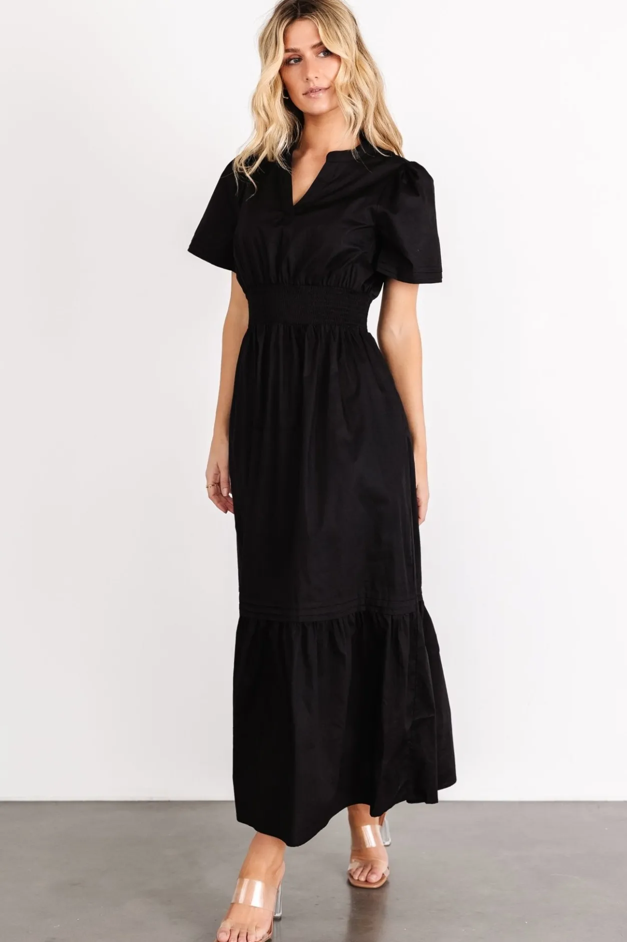 Discount Baltic Born Vera Maxi Dress | Black