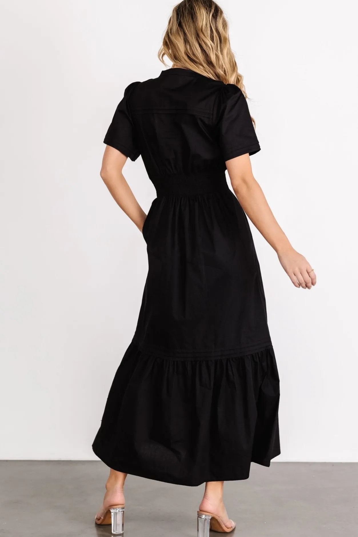 Discount Baltic Born Vera Maxi Dress | Black