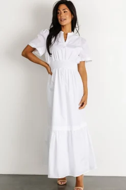 Sale Baltic Born Vera Maxi Dress | Off White OffWhite