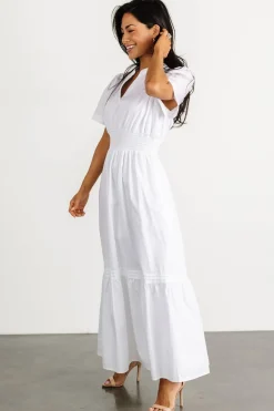 Sale Baltic Born Vera Maxi Dress | Off White OffWhite
