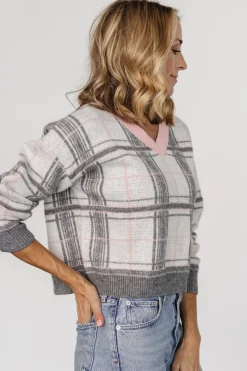 Best Baltic Born Verbier Sweater | Gray + Blush Gray+Blush