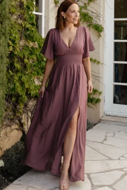 New Baltic Born Verona Smocked Maxi Dress | Vintage Plum VintagePlum