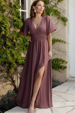 New Baltic Born Verona Smocked Maxi Dress | Vintage Plum VintagePlum