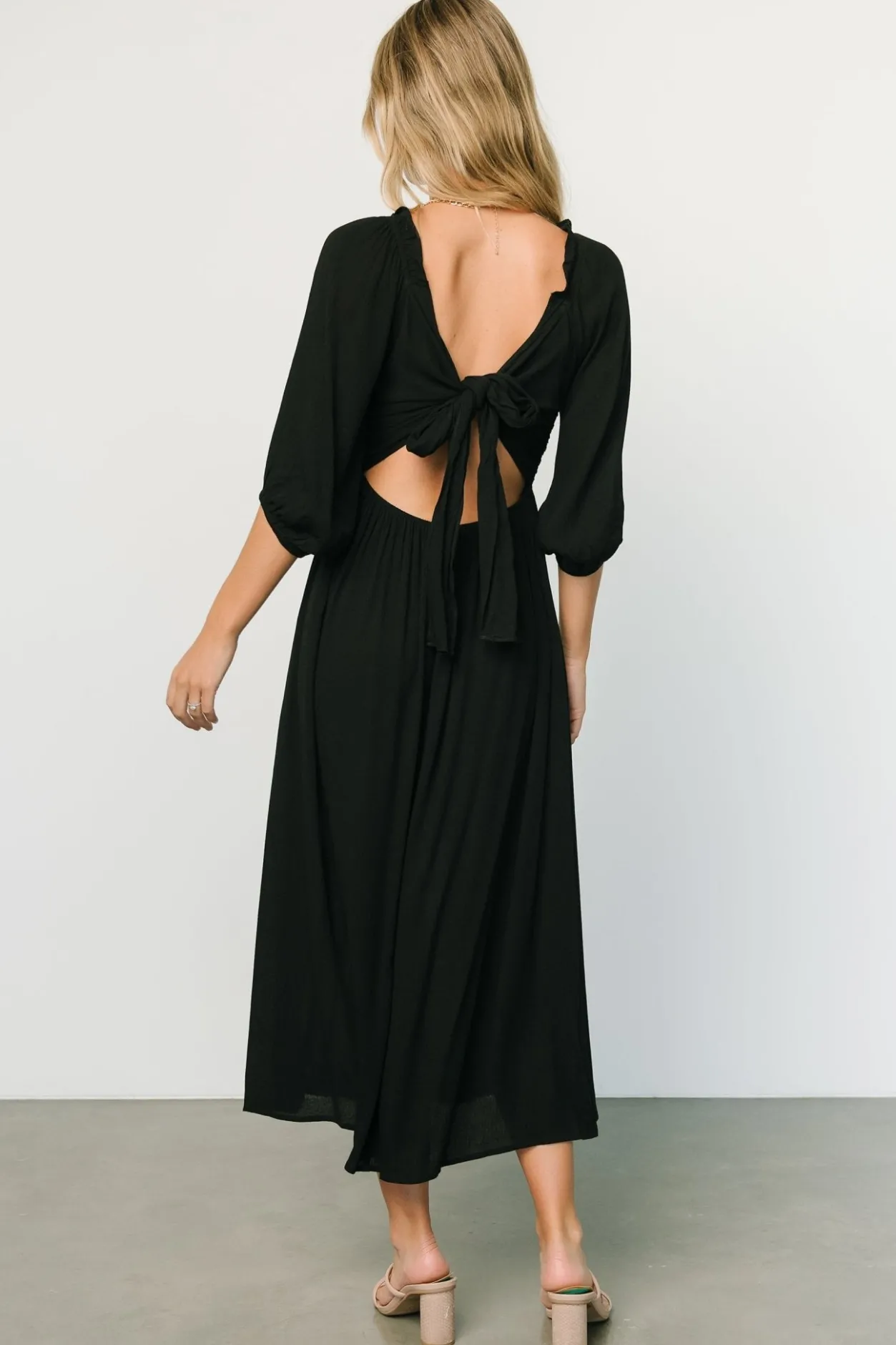 Clearance Baltic Born Vicki Midi Dress | Black