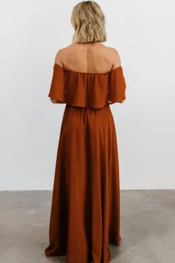 Fashion Baltic Born Victoria Off Shoulder Maxi Dress | Spice