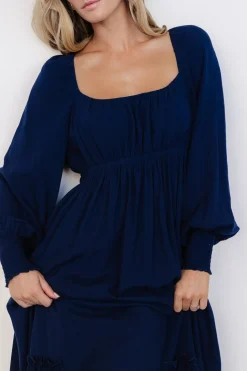Fashion Baltic Born Vienna Long Sleeve Dress | Navy