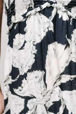 Sale Baltic Born Visalia Maxi Dress | Navy + White Navy+White