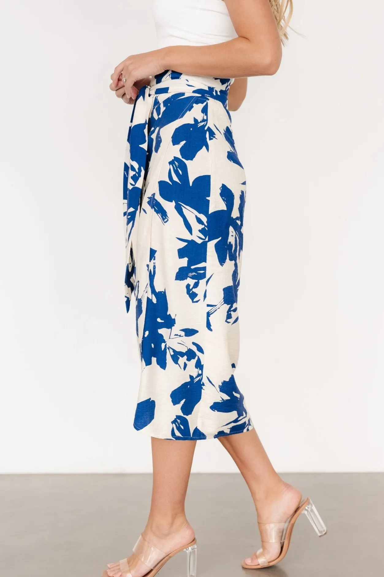 Clearance Baltic Born Vista Wrap Midi Skirt | Blue Print BluePrint