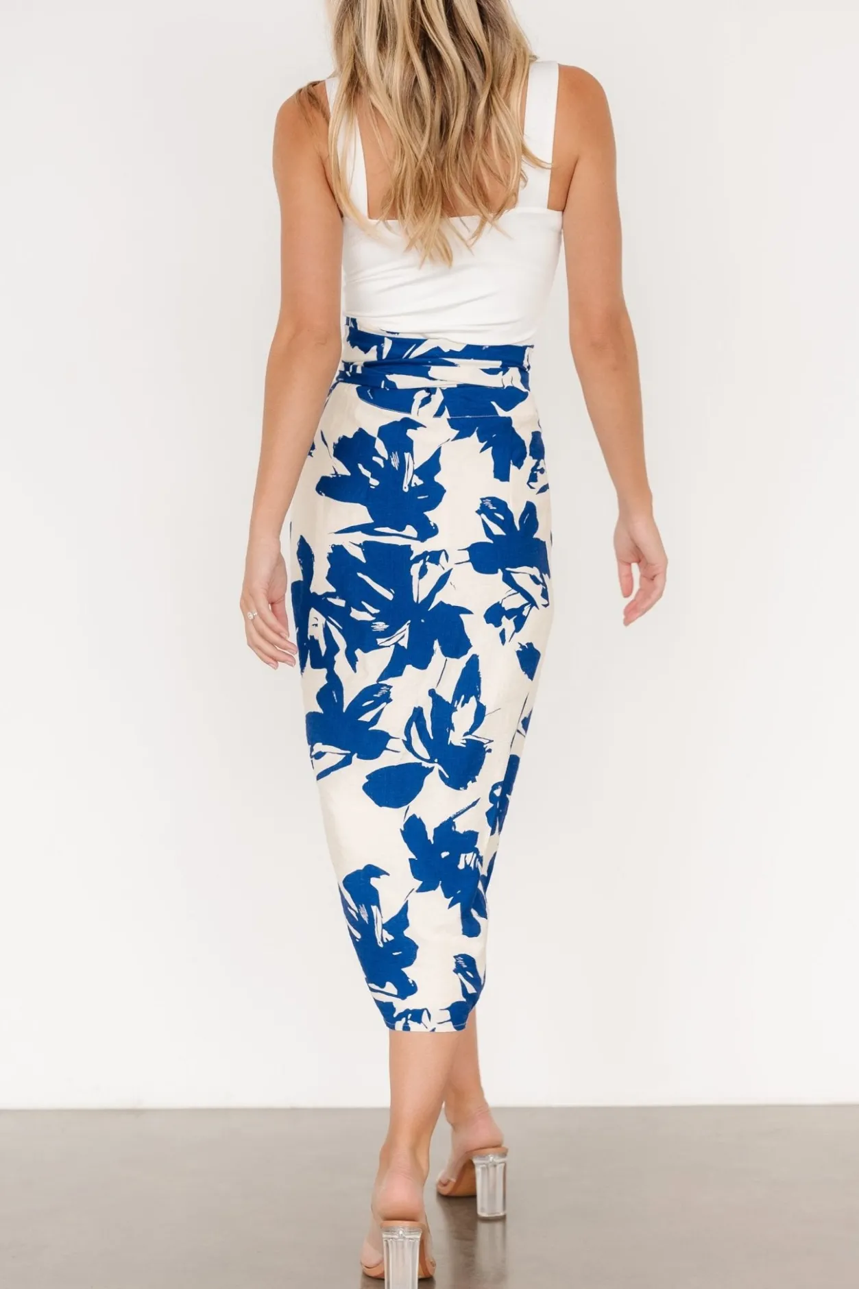 Clearance Baltic Born Vista Wrap Midi Skirt | Blue Print BluePrint