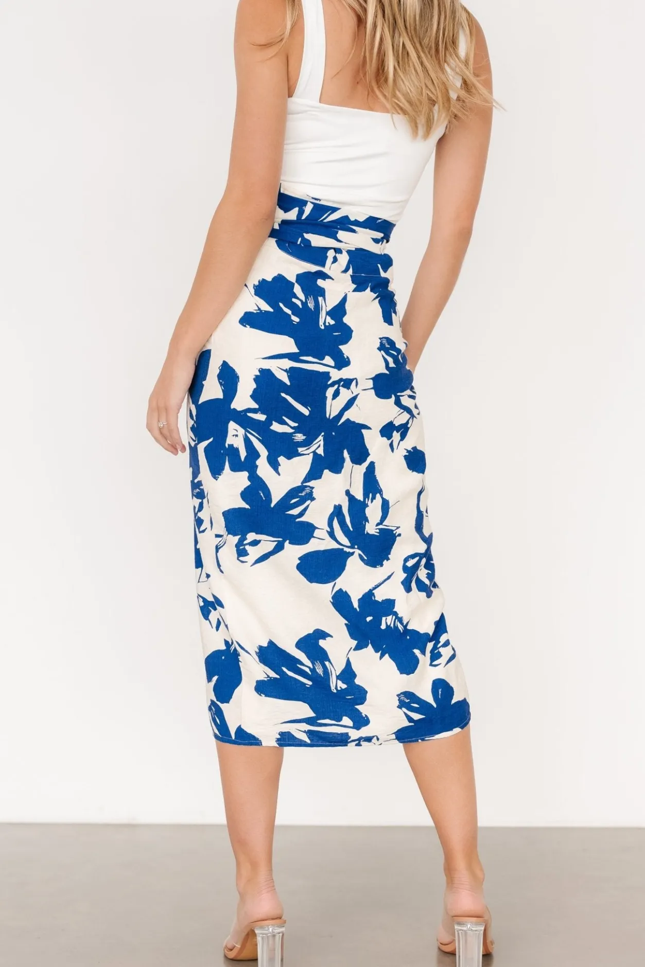 Clearance Baltic Born Vista Wrap Midi Skirt | Blue Print BluePrint
