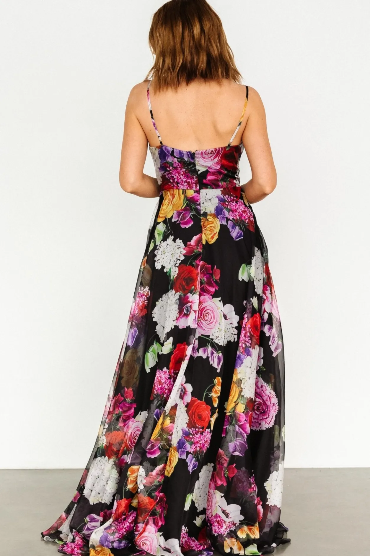 Outlet Baltic Born Vivienne Maxi Dress | Black Multi Floral BlackMultiFloral
