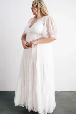 Best Baltic Born Wanderlust Lace Maxi Dress | White
