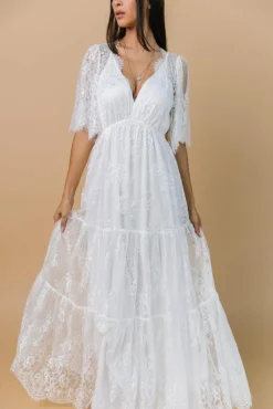 Best Baltic Born Wanderlust Lace Maxi Dress | White