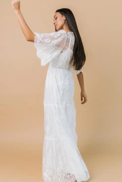 Best Baltic Born Wanderlust Lace Maxi Dress | White