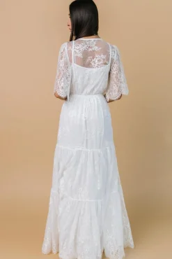 Best Baltic Born Wanderlust Lace Maxi Dress | White