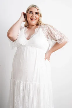 Best Baltic Born Wanderlust Lace Maxi Dress | White