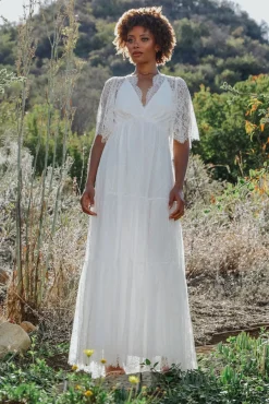 Best Baltic Born Wanderlust Lace Maxi Dress | White