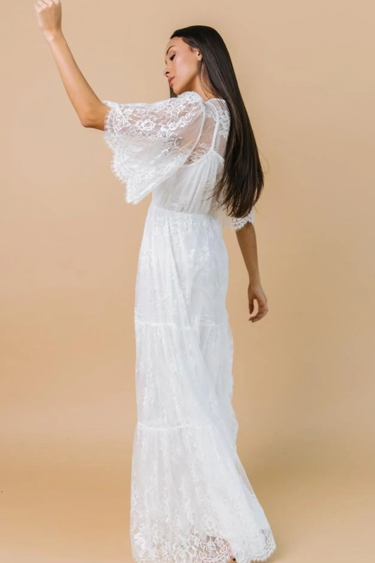 Best Baltic Born Wanderlust Lace Maxi Dress | White