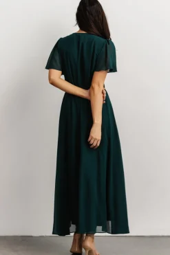 Sale Baltic Born Waverly Wrap Dress | Emerald