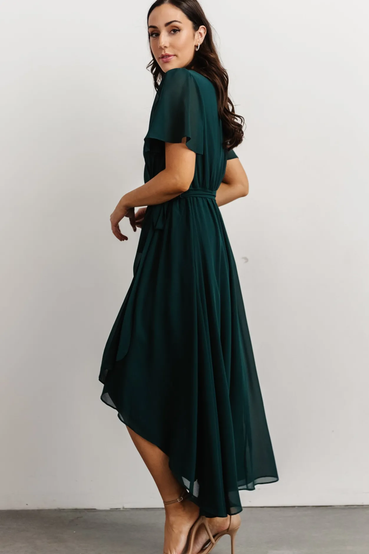 Sale Baltic Born Waverly Wrap Dress | Emerald