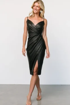 Clearance Baltic Born Whitney Midi Dress | Black