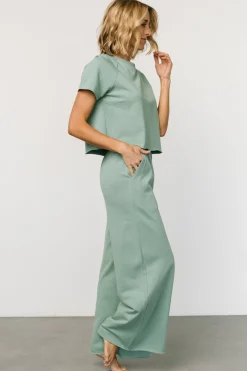 Clearance Baltic Born Wren Top + Pants Set | Sage