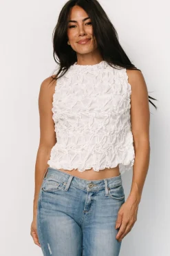 Online Baltic Born Wyn Textured Tank Top | White