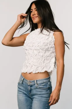 Online Baltic Born Wyn Textured Tank Top | White