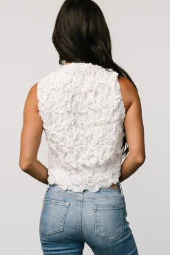 Online Baltic Born Wyn Textured Tank Top | White