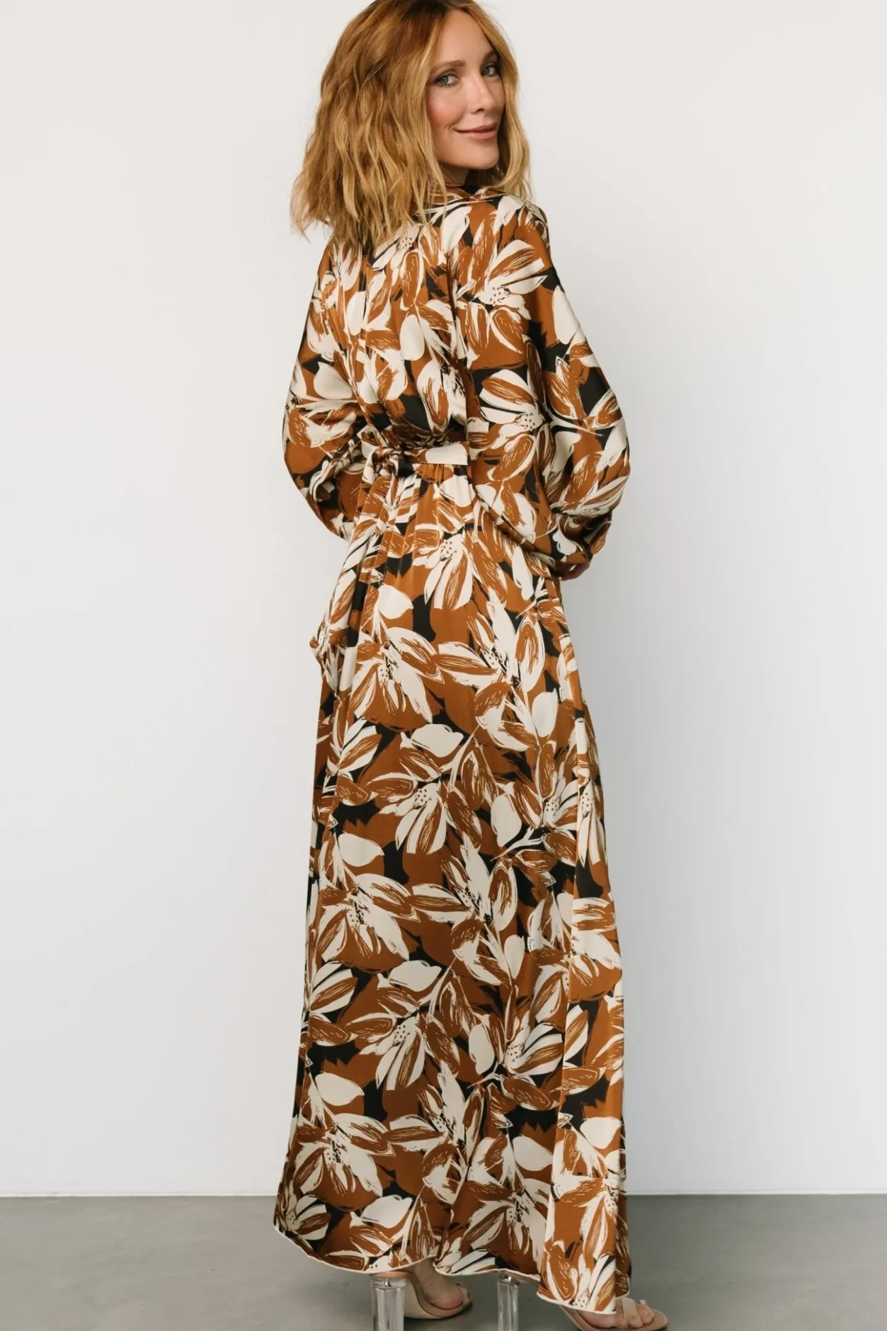 Discount Baltic Born Yolanthe Maxi Dress | Copper Multi CopperMulti