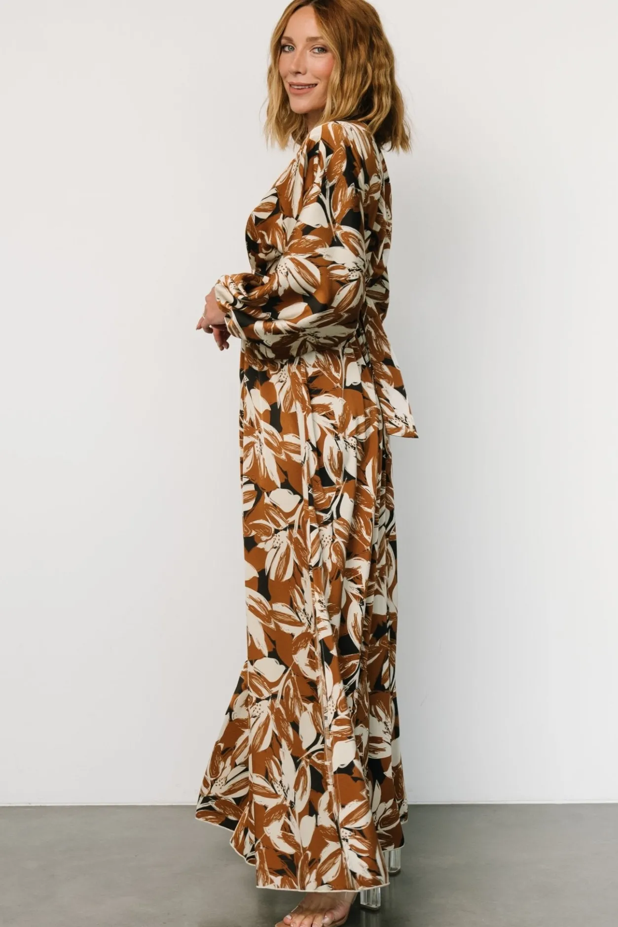 Discount Baltic Born Yolanthe Maxi Dress | Copper Multi CopperMulti