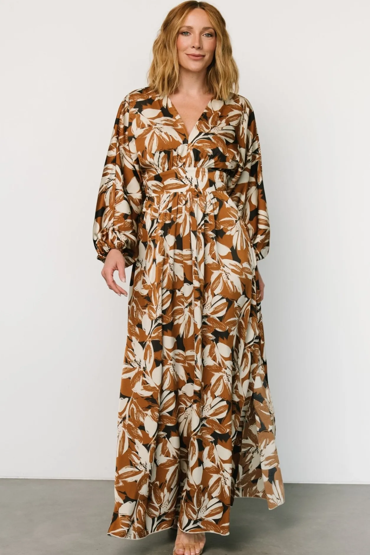 Discount Baltic Born Yolanthe Maxi Dress | Copper Multi CopperMulti