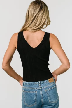 Fashion Baltic Born York V Neck Tank | Black