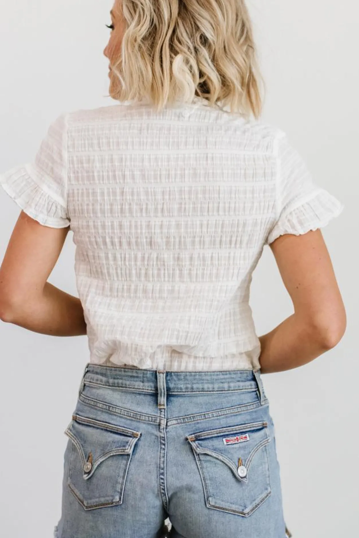 Online Baltic Born Zara Lace Top | White
