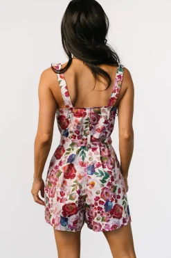 Hot Baltic Born Zariah Romper | Multi Floral MultiFloral