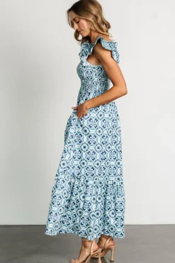 Online Baltic Born Zoey Smocked Maxi Dress | Blue Print BluePrint