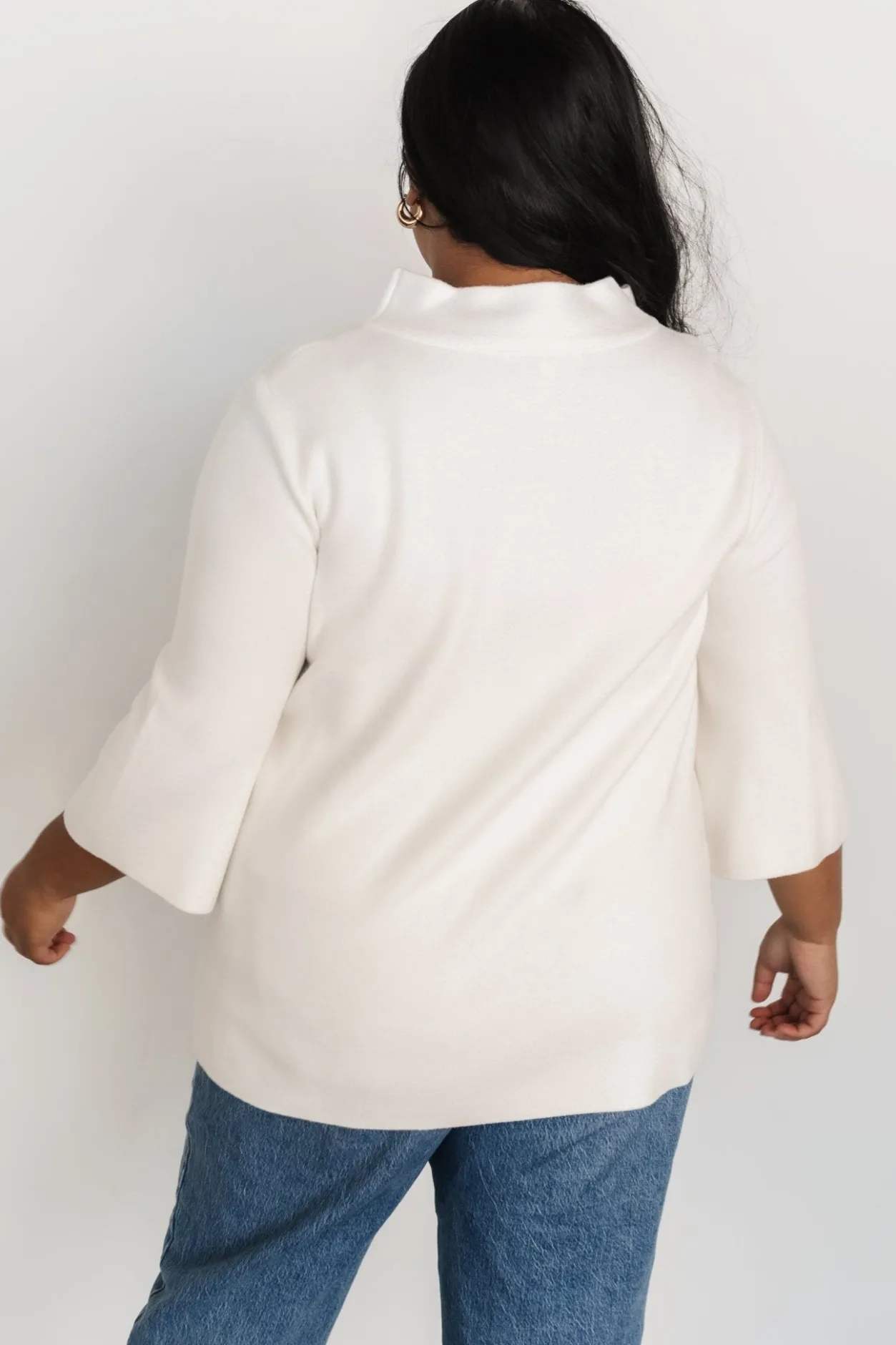 Hot Baltic Born Zola Bell Sleeve Sweater | Off White OffWhite