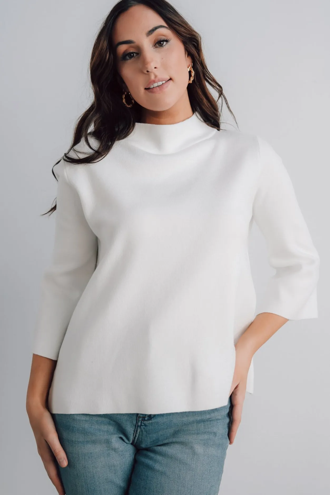 Hot Baltic Born Zola Bell Sleeve Sweater | Off White OffWhite