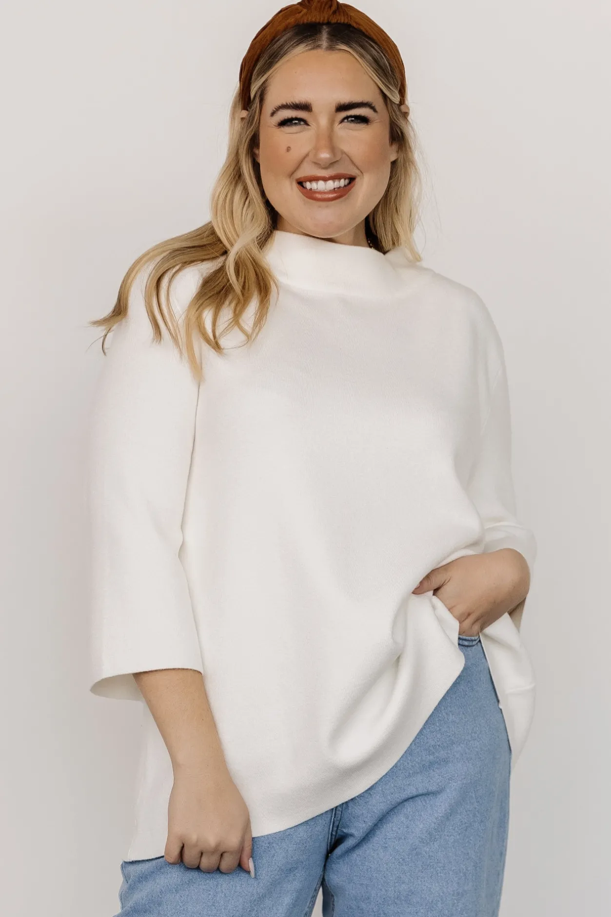 Hot Baltic Born Zola Bell Sleeve Sweater | Off White OffWhite
