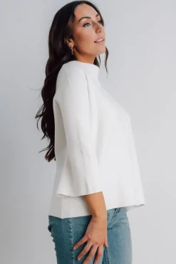 Hot Baltic Born Zola Bell Sleeve Sweater | Off White OffWhite