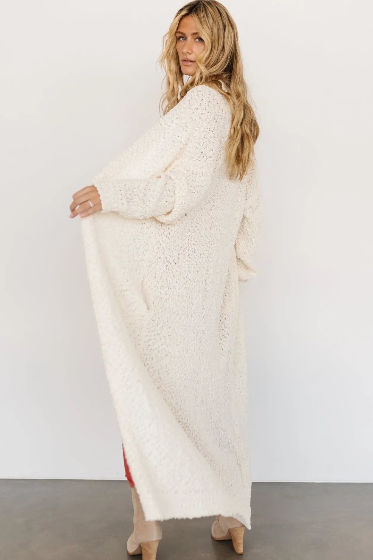 Sale Baltic Born Zonda Long Cardigan | Cream