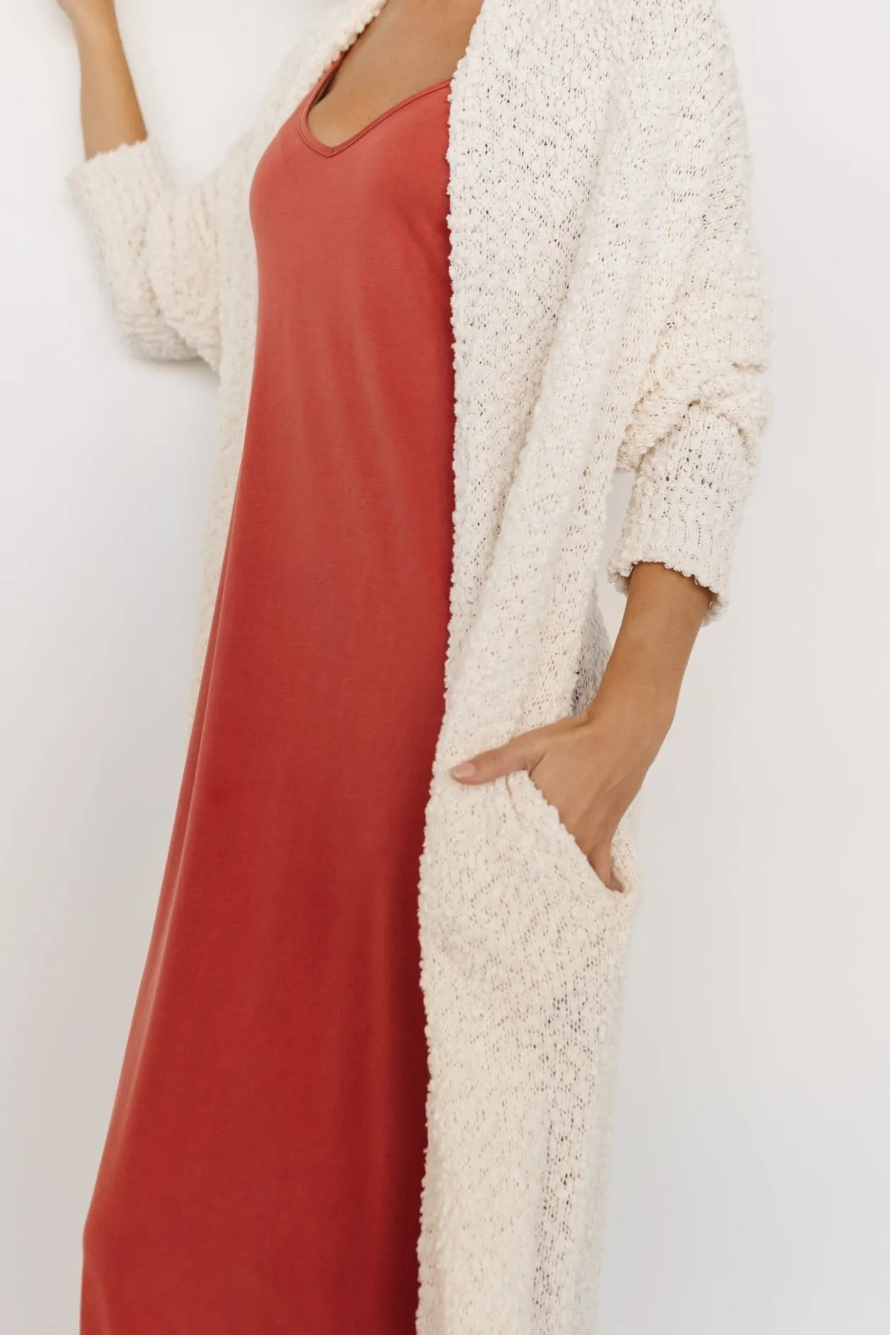 Sale Baltic Born Zonda Long Cardigan | Cream